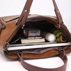 Genuine Leather Shoulder Bag – Adjustable Strap