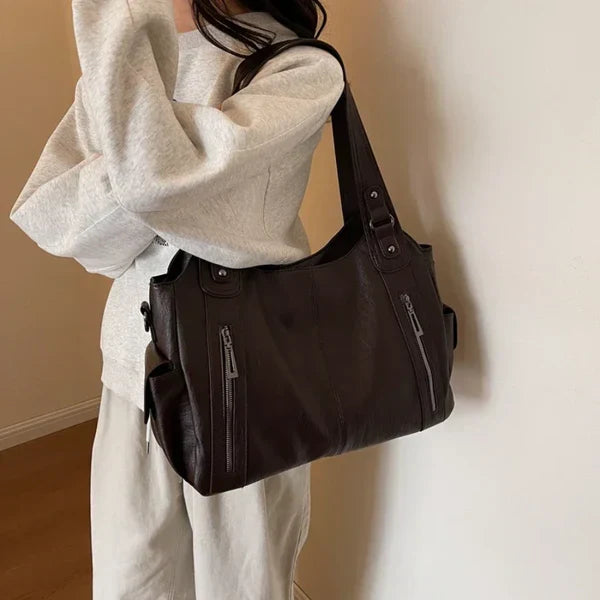 Vegan Leather Tote Bag – Spacious Everyday Carry