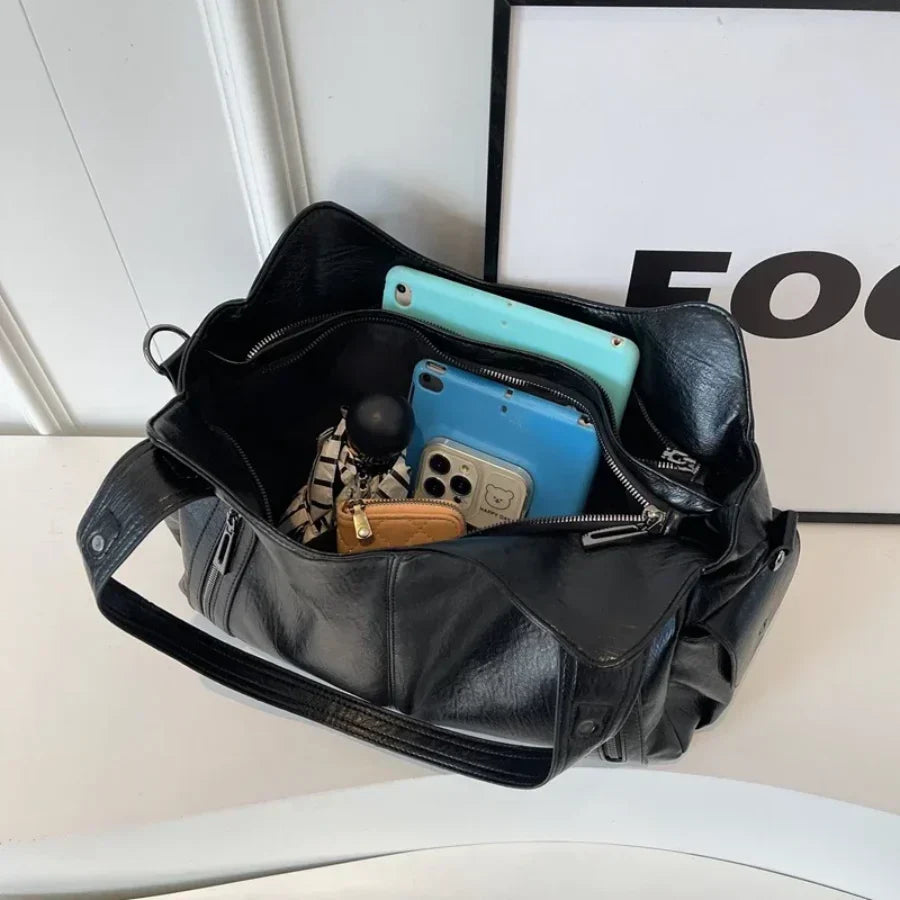 Vegan Leather Tote Bag – Spacious Everyday Carry
