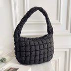 Pleated Shoulder Bag – Spacious Everyday Style