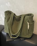 Corduroy Tote Bag – Spacious Everyday Carry