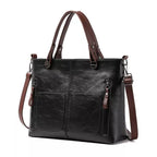 Genuine Leather Shoulder Bag – Adjustable Strap