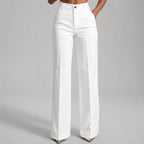 Amara | Women's High-Waisted Trousers-Modylol