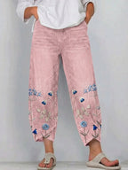 Aven | Women's Elegant Embroidered Trousers-Modylol