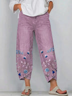 Aven | Women's Elegant Embroidered Trousers-Modylol