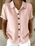 Emma | Women's Button Front Blouse-Modylol