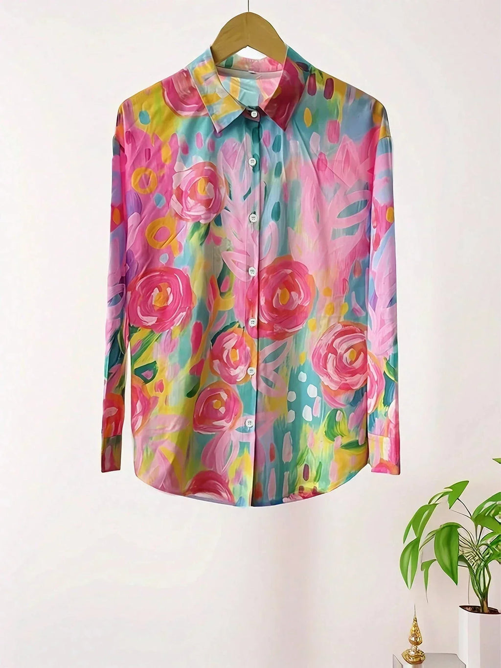 Harper | Women's Colourful Print Blouse-Modylol