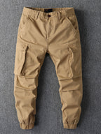 Men's Camouflage Cargo Jogger Trousers-Modylol