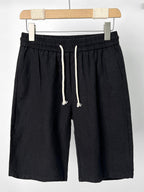 Men's Casual Cotton-Linen Blend Shorts-Modylol