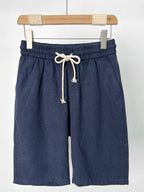 Men's Casual Cotton-Linen Blend Shorts-Modylol