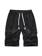 Men's Casual Drawstring Cargo Shorts-Modylol