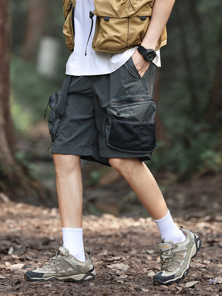 Men's Lightweight Outdoor Cargo Shorts-Modylol