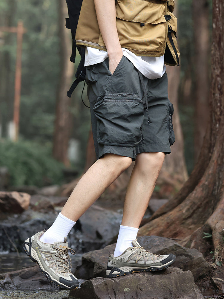 Men's Lightweight Outdoor Cargo Shorts-Modylol