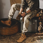 Men's Loose Fit Cargo Pants with Zip and Snap Closure-Modylol