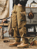 Men's Retro Cargo Pants-Modylol