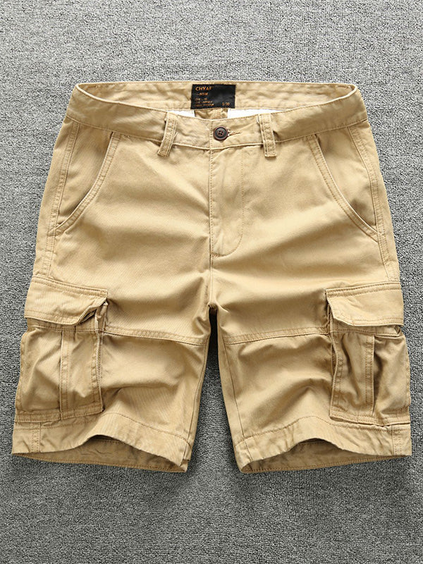 Men's Tactical Cargo Shorts for Outdoor Adventures-Modylol