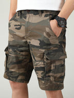 Men's Tactical Cargo Shorts for Outdoor Adventures-Modylol