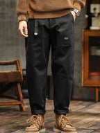 Men's Vintage Casual Utility Trousers-Modylol