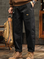 Men's Vintage Casual Utility Trousers-Modylol