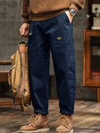 Men's Vintage Casual Utility Trousers-Modylol
