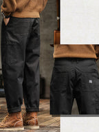 Men's Vintage Casual Utility Trousers-Modylol