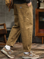Men's Vintage Casual Utility Trousers-Modylol