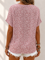Verna | Women's Elegant Floral Blouse-Modylol
