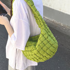 Pleated Shoulder Bag – Spacious Everyday Style