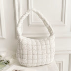 Pleated Shoulder Bag – Spacious Everyday Style