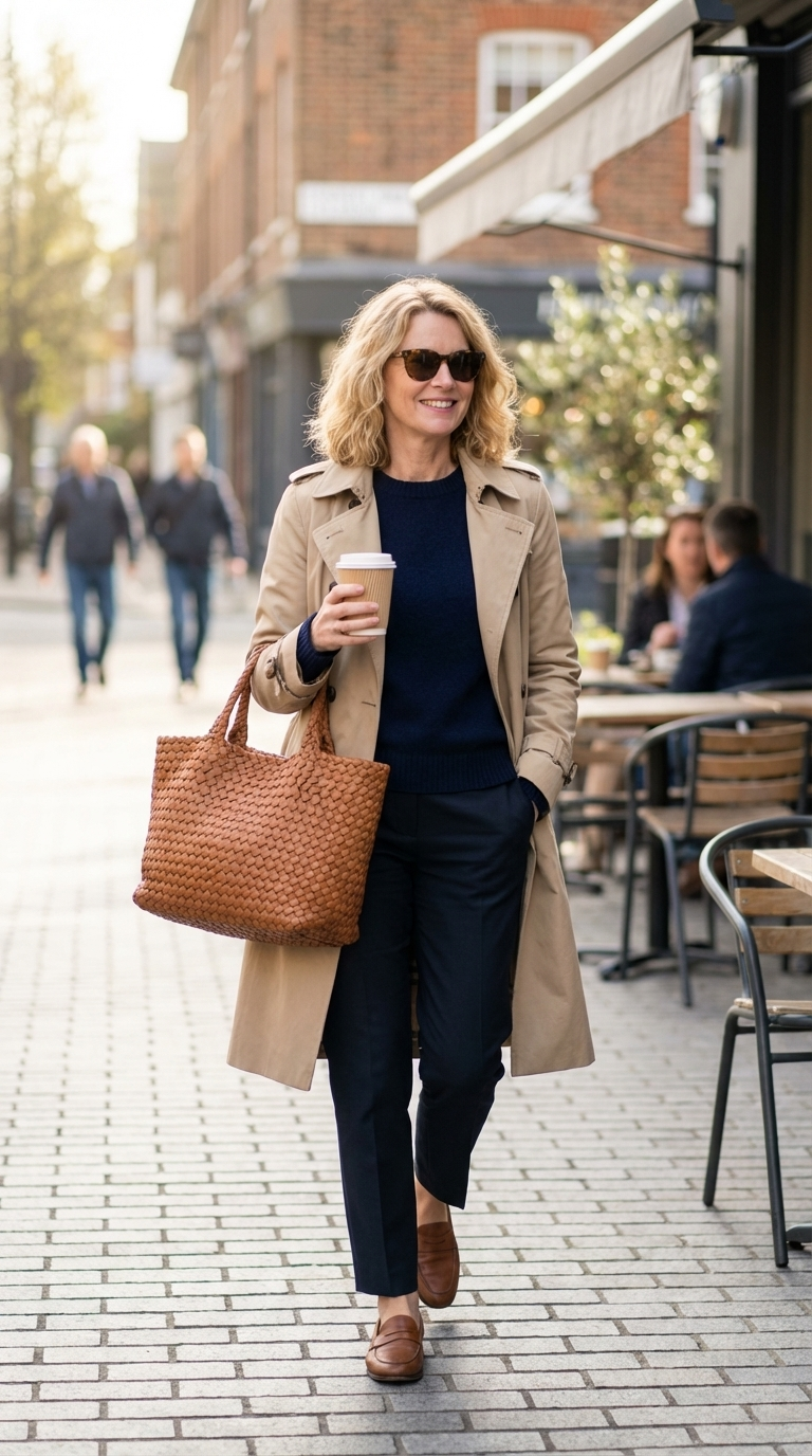 Woven Microfiber Leather Tote Bag – Spacious Carryall